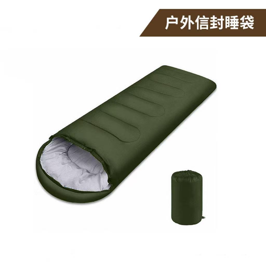 Saco de dormir sobre de camping de Amazon transfronterizo Saco de dormir para adultos de camping al aire libre de invierno Saco de dormir sucio de viaje de escalada