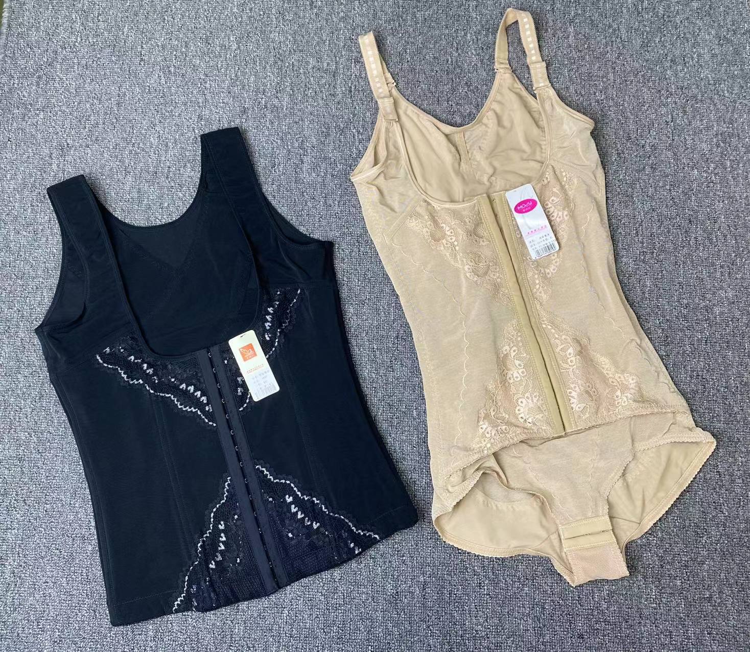 Transfronterizo Varios látex corsé vientre contratación vinculante cinturón corsé acero hueso brillante caucho corsé cinturón tarde