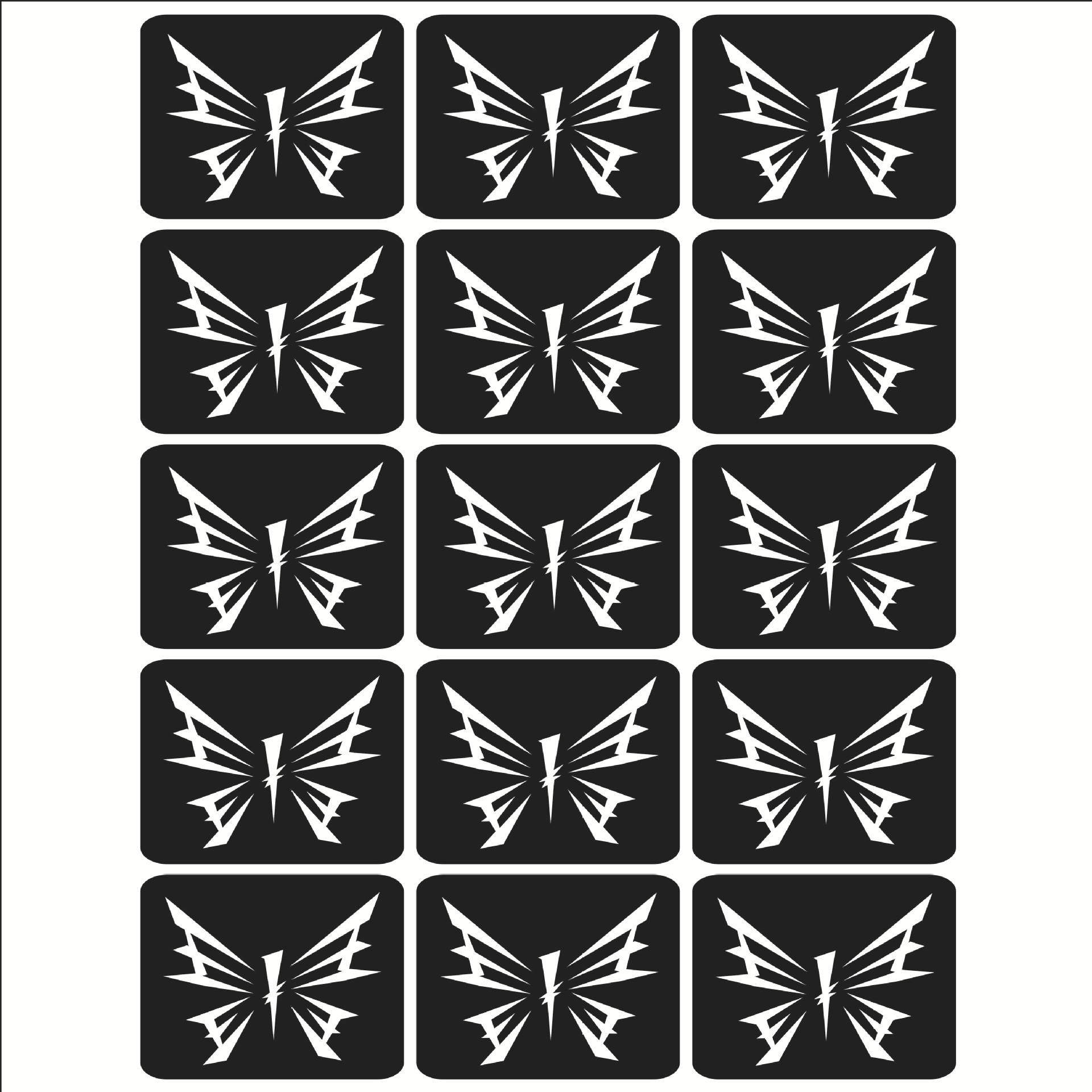 Al por mayor Xie Fengping pegatinas faciales alrededor de los fanáticos para ayudar pegatinas impermeables pegatinas de tatuaje estrella de concierto pegatinas faciales de polvo flash image 9