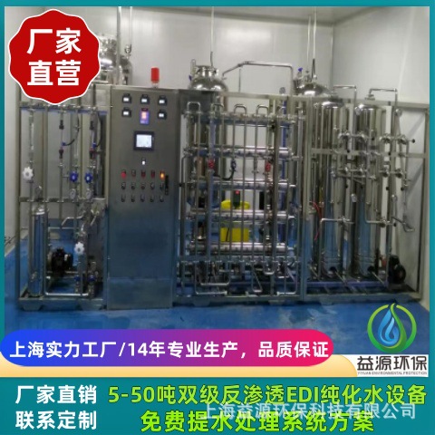 上海益源厂家供应反渗透水处理设备  EDI高纯水设备，除盐水设备