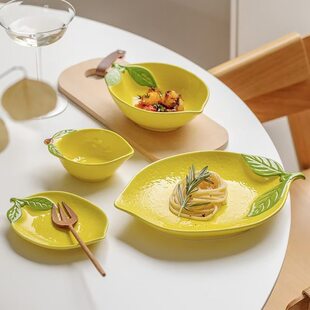 Cute children's ceramic tableware for students for home use