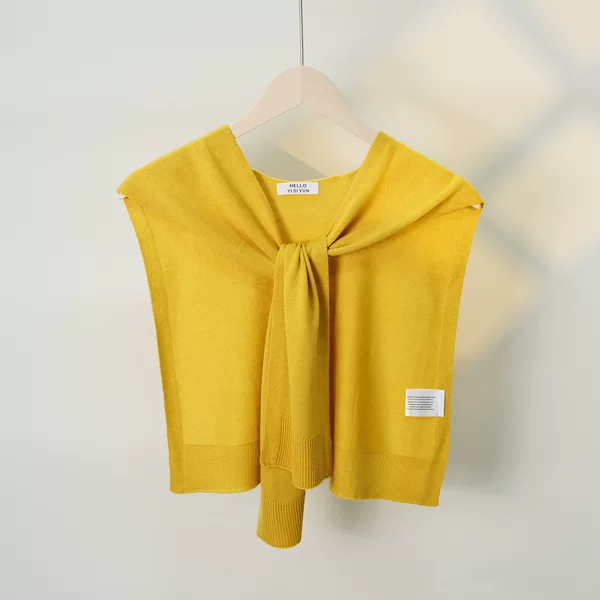 Tiktok Hot-Selling Wool Shawl, Korean-Style Knitted Wool for Air-Conditioned Rooms, Thin Spring/Summer Quality Wool T142