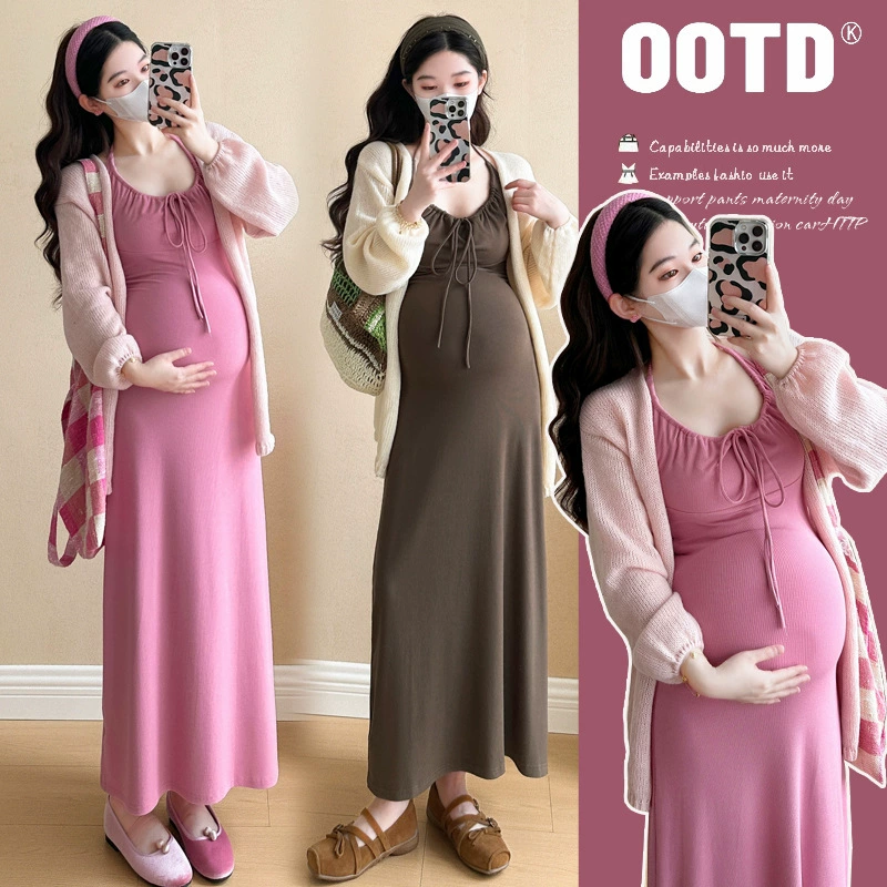 Реальный выстрел 2025 новый сладкий свободный дикий фонарь рукав трикотажный кардиган