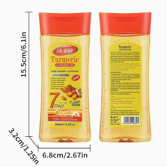 Set de Cuidado de la Piel con Cúrcuma, Hidratante, Control de Grasa, para Cuidado Facial image 9