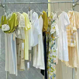 杭州知名品牌-马塞罗专柜品牌撤柜25夏直播实体货源尾货批发走份