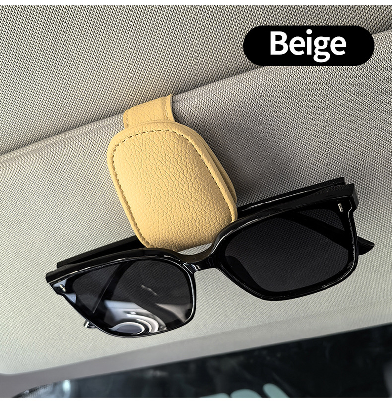 Cross-Border Car Glasses Clip Multifunctional Car Sun Visor Storage Clip Glasses Holder Car Sunglasses Clip Interior Supplies