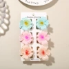 Set, cards, 6 pieces, 4 cm, heart-shaped