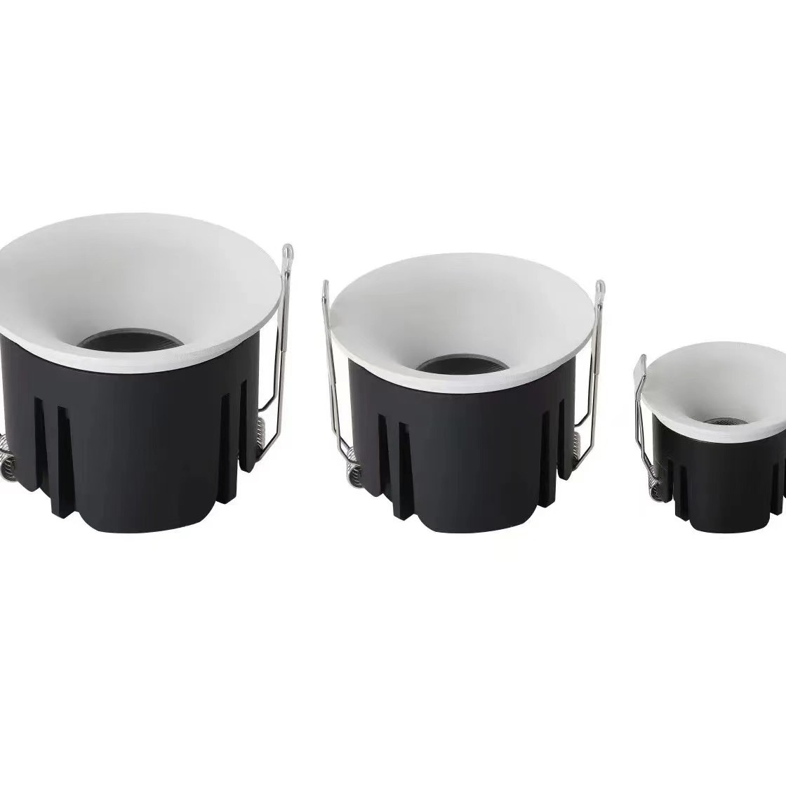 풀 스펙트럼 스포트라이트 아크 스포트라이트 다운 라이트 COB 임베디드 딥 컵 안티 눈부신 거실 가정용 힐 스포트라이트