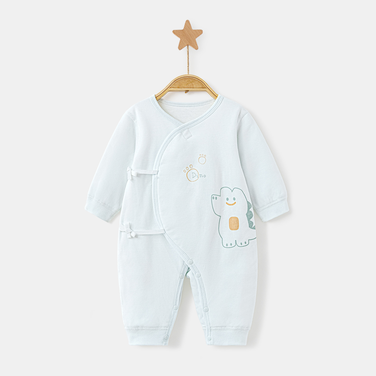 Ropa de bebé recién nacido otoño y invierno nacimiento 0 calor marzo delgado monje de algodón pellizco para niños pequeños harp, bebé recién nacido camiseta image 7