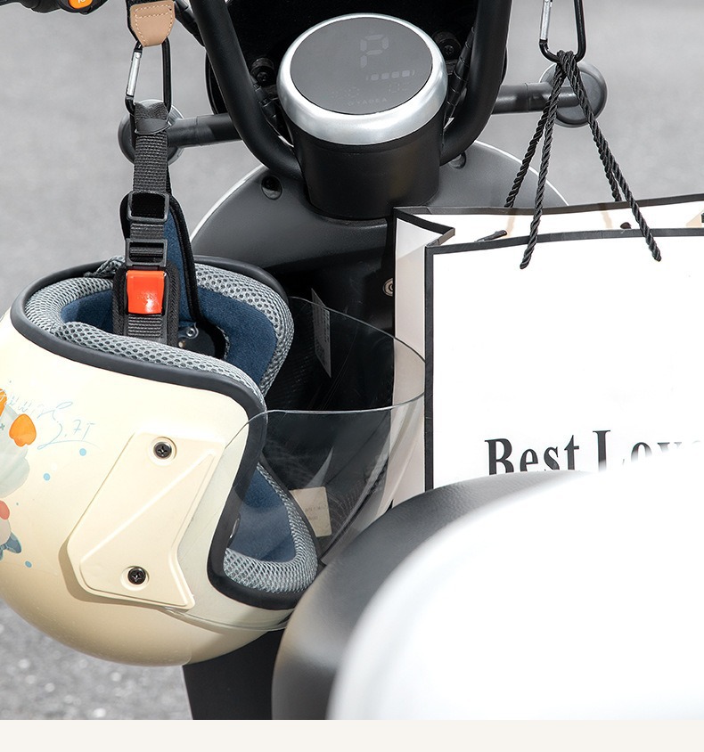 Electric Vehicle Front Hook Universal for Electric Bikes, Motorcycle and Bicycle Accessories, Helmet Lock Hook