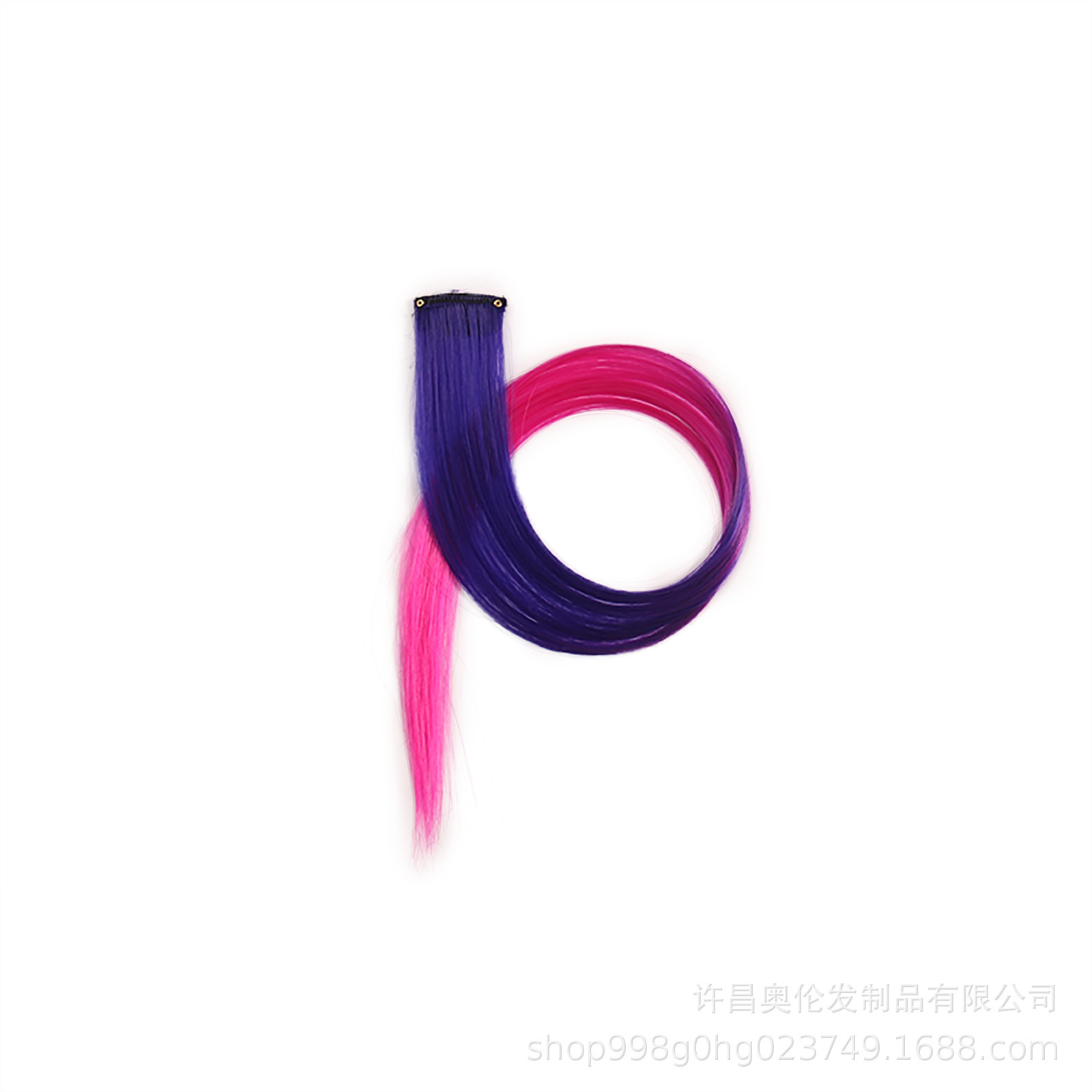 Perucas de color teñido bicolor tricolor orejas teñido una pieza de teñido extensión de cabello fábrica de pelucas en stock al por mayor