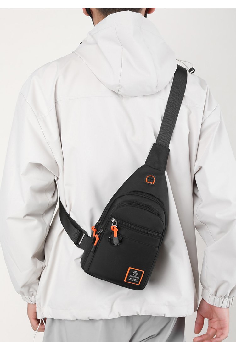 Men's travel and casual chest bags, outdoor sports crossbody bags, direct sales from the manufacturer, water-resistant high-quality single-shoulder bags undefined