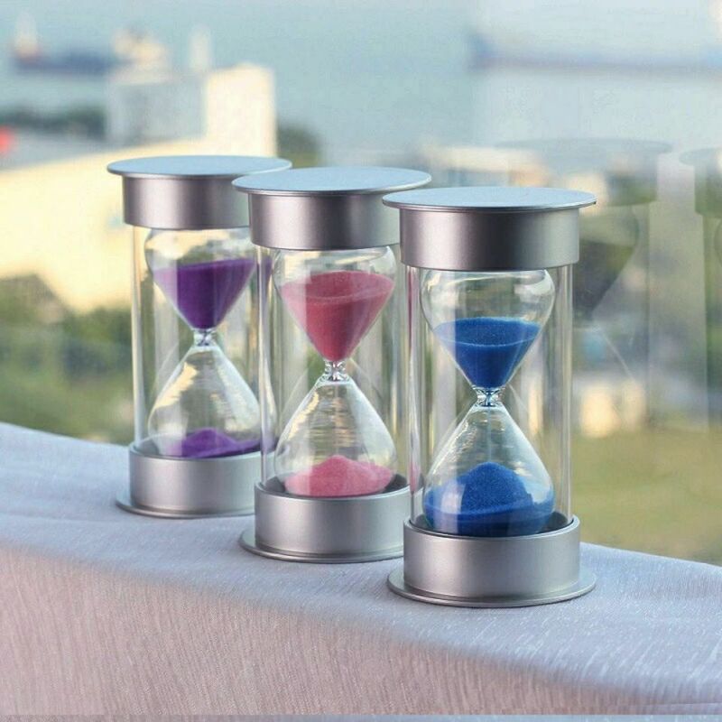 Time hourglass 5-60 minutes anti-fall creative children's boys and girls birthday gift trend timing ornaments