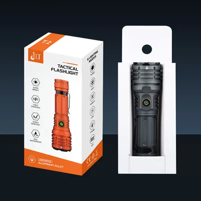 Telescopic Zoom Long-Range Outdoor – UV fənərlər - jd-t2-moon-shadow-gray-battery-not-included