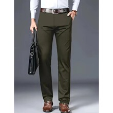 U 28643 Casual Straight Leg Business Pants ��ʿ��������