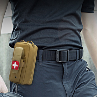 Tactical Medical Bag Accessory Bag Tactical Sports Waist Bag Multi-Functional Bag Survival Bag Outdoor Mountaineering Anti-Theft Expandable