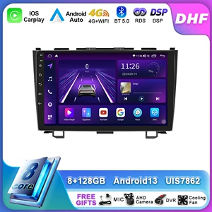 07-11 Honda CRV Simsiz Carplay Böyük Ekran Android GPS Avtomobil Bluetooth Naviqasiya