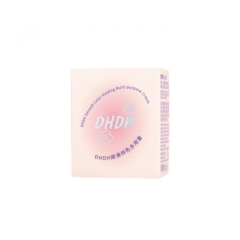 DHDH suave color retención crema multipropósito blush sombra de ojos multipropósito color duradero natural coreano portátil maquillaje transfronterizo
