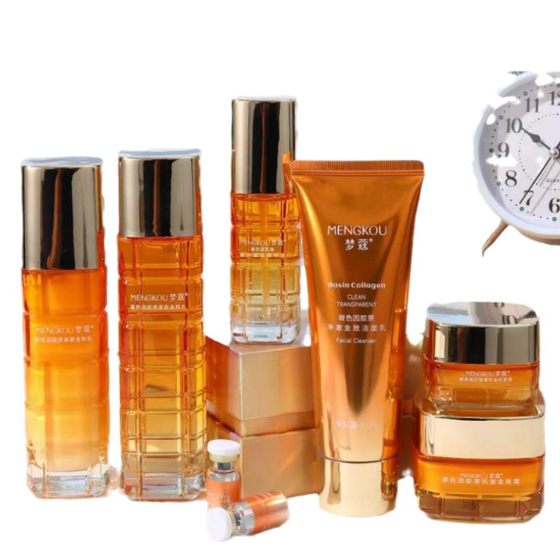 Mengkou Bose due to anti-wrinkle compact set of anti-aging beauty salon cosmetics set of women's full skin care suit
