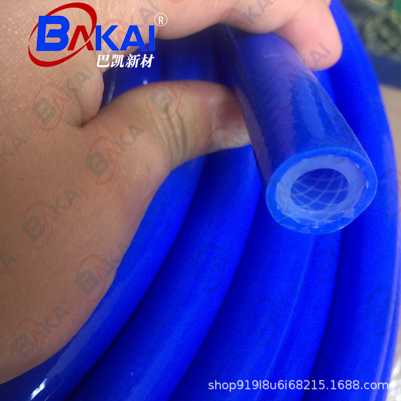 内编织硅胶管硅胶夹线网纹管耐高压高温防爆玻纤管食品级软管