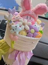 星之卡比玩偶花束抱抱桶兔耳毛绒卡通公仔情人节生日礼物送女友