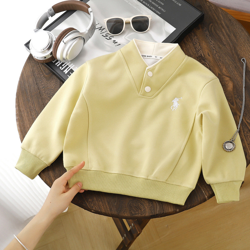 男童卫衣春秋款2025新款时尚春装中大童春季炸街上衣打底衫洋潮流