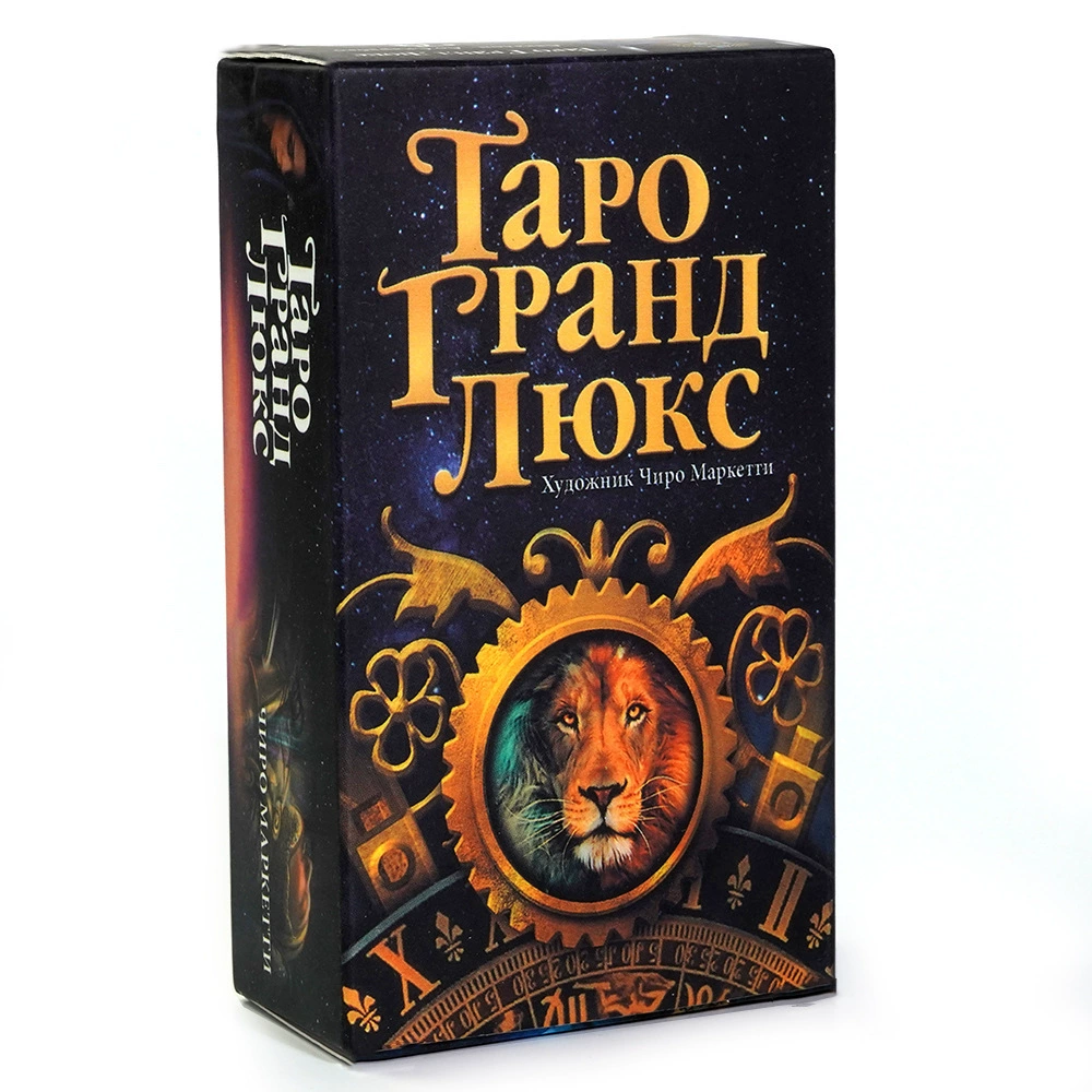 Русские таро-карты с бумажной инструкцией, премиум-покерные карты TAPO