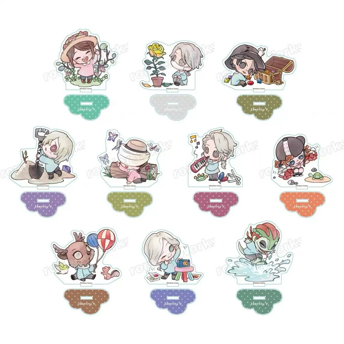 【幼稚园第二弹】第五人格Q版亚克力立牌 吧唧 卡片 亚克力挂件