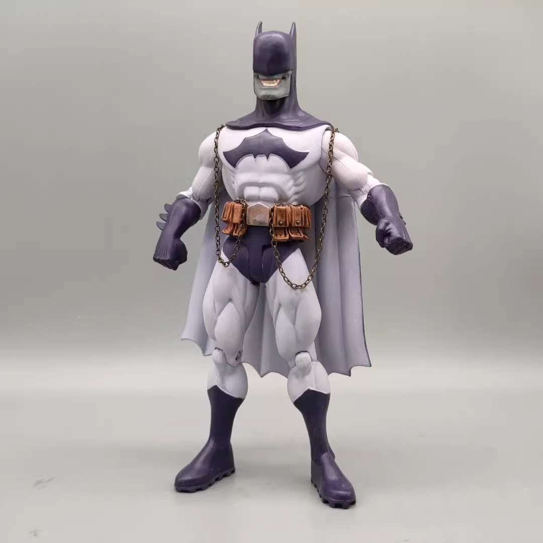 Superhéroes justicia unida acero Batman guerra superman puede hacer a mano modelo de muñecas adornos