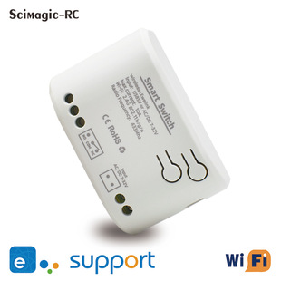 Ewelink Wifi Switch Module Single-Way Switch Intelligent Voice 7-32V App Remote Control Alexa