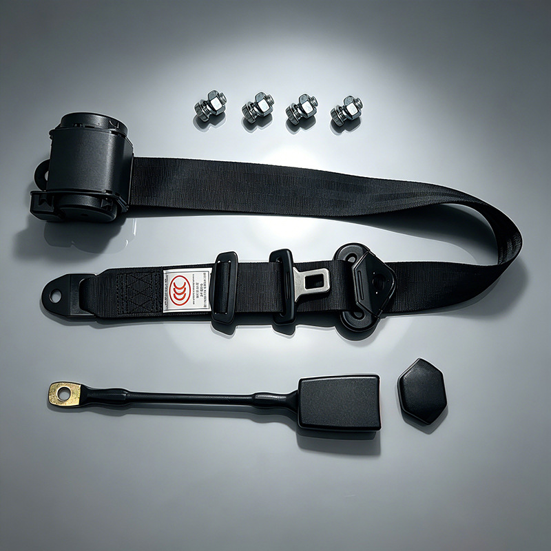 3-point automatic retractable seatbelt for cars, driver and passenger seat safety belt, bus shoulder safety belt