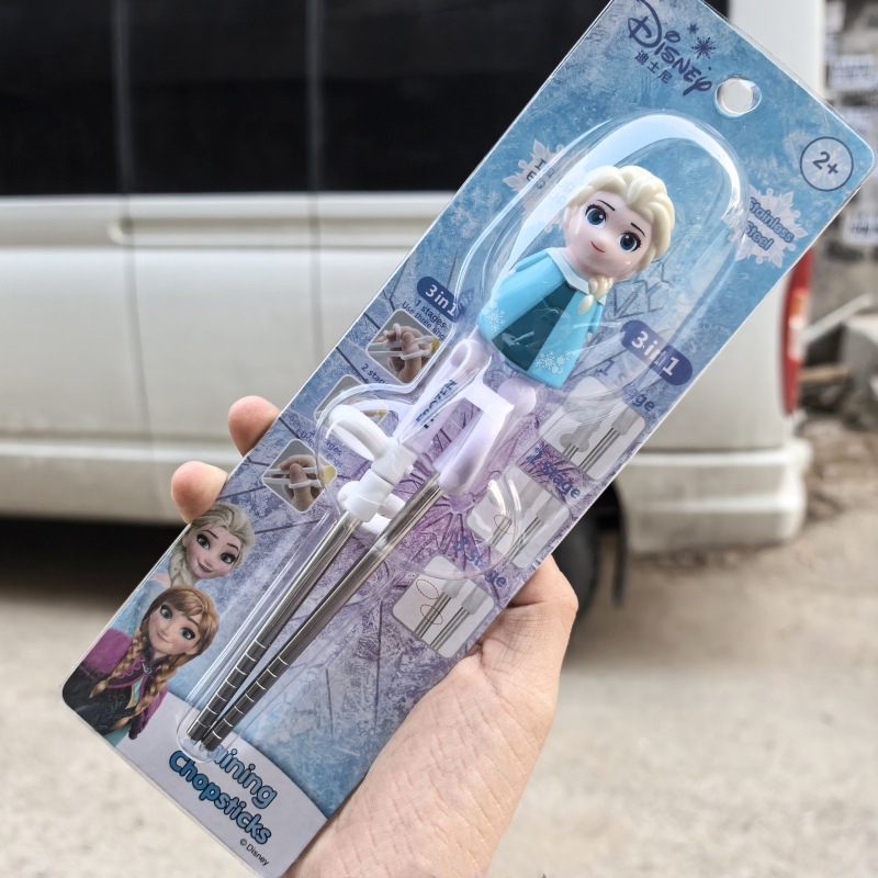 3D 학습 젓가락 304 스테인리스 스틸 엘사 DA23051