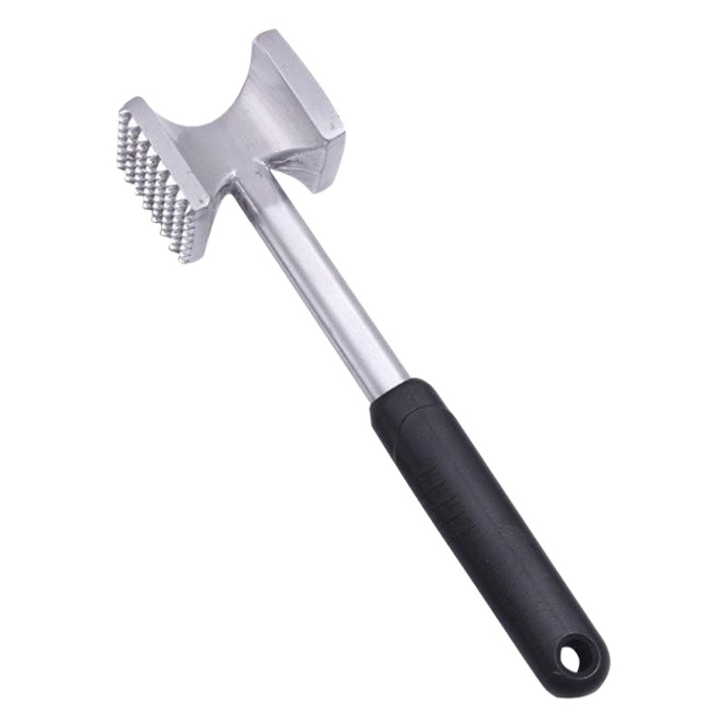 Chuangxin gadget de cocina aleación de aluminio cuadrado martillo de carne de doble cara hogar martillo de carne de pino al por mayor