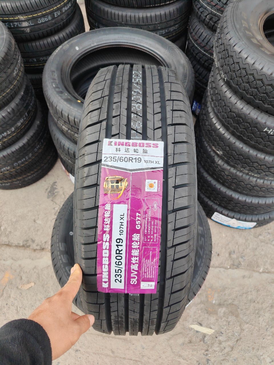 Brand New Keda Tires 235/60R19 107H Comfort Type, Suitable for Haval Big Dog Tires 23560R19