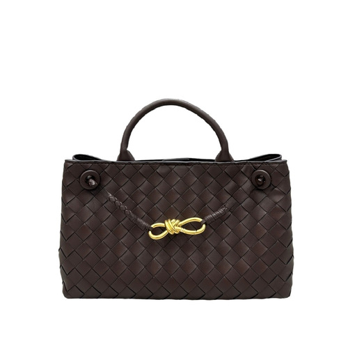  New Arrival Horizontal-Style Genuine Leather Woven Handbag | Fashionable, Elegant Cowhide Underarm & Shoulder/Crossbody Bag for Women