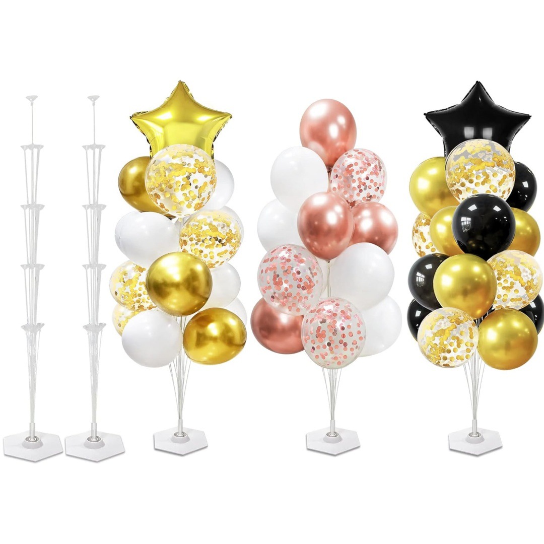气球桌飘支架气球立柱地飘儿童生日派对商场布置用品气球拱门支架