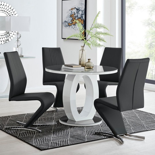 Mesa de comedor de vidrio mesa de comedor lujosa mesa de comedor de alto nivel mesa de comedor moderna simple mesa de comedor silla image 6