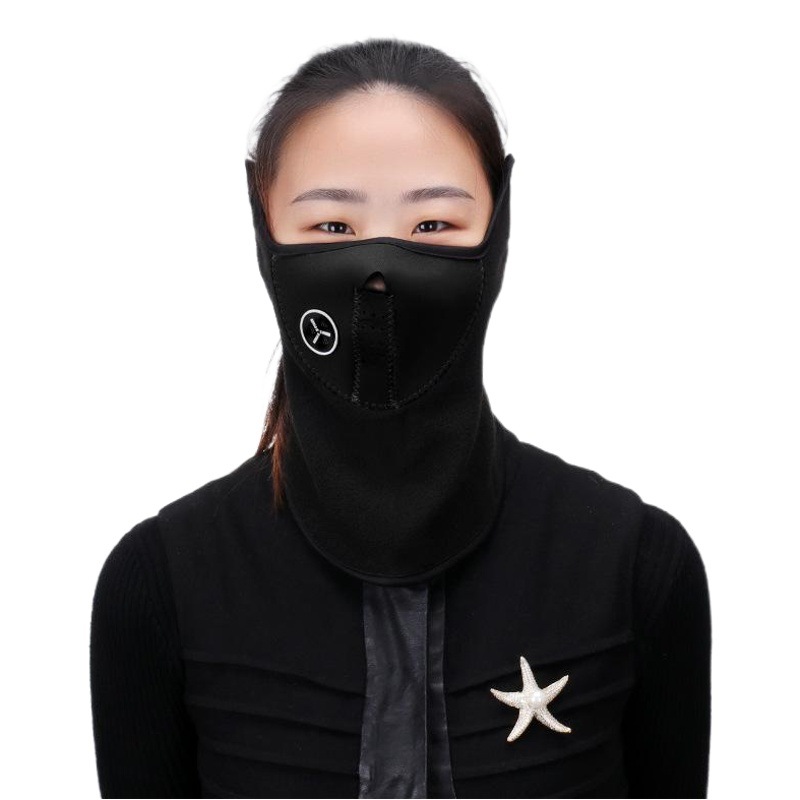 Winter Cycling Warm Mask Bicycle Hood Ski Mask Outdoor Thickened Cycling Mask Face Mask