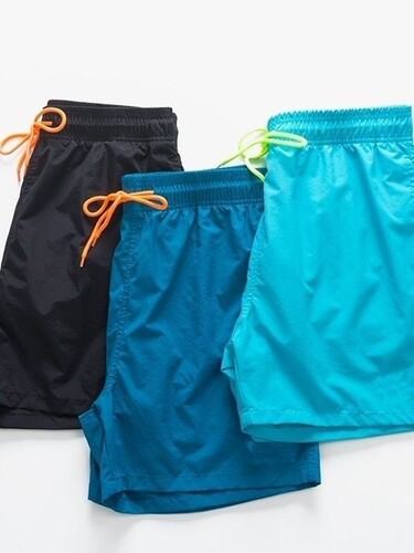 Outdoor beach pants, men's ice silk quick-drying, waterable loose seaside shorts, men's surfing pants, hot spring swimming pants,