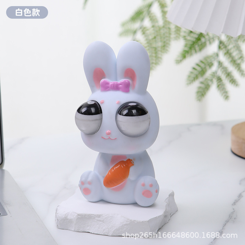 Staring Rabbit-화이트+OPP 가방 포장