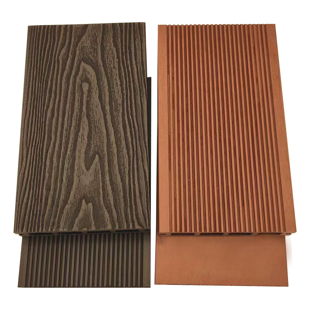 Piso de Madera Plástica con Relieve 3D 140*25 Anticorrosivo para Campo Deportivo y Corredor image 5
