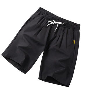 Summer Shorts Men's Casual Ice Silk Sweatpants Cargo Pants Export Clothing Factory Oem Processing and Materials