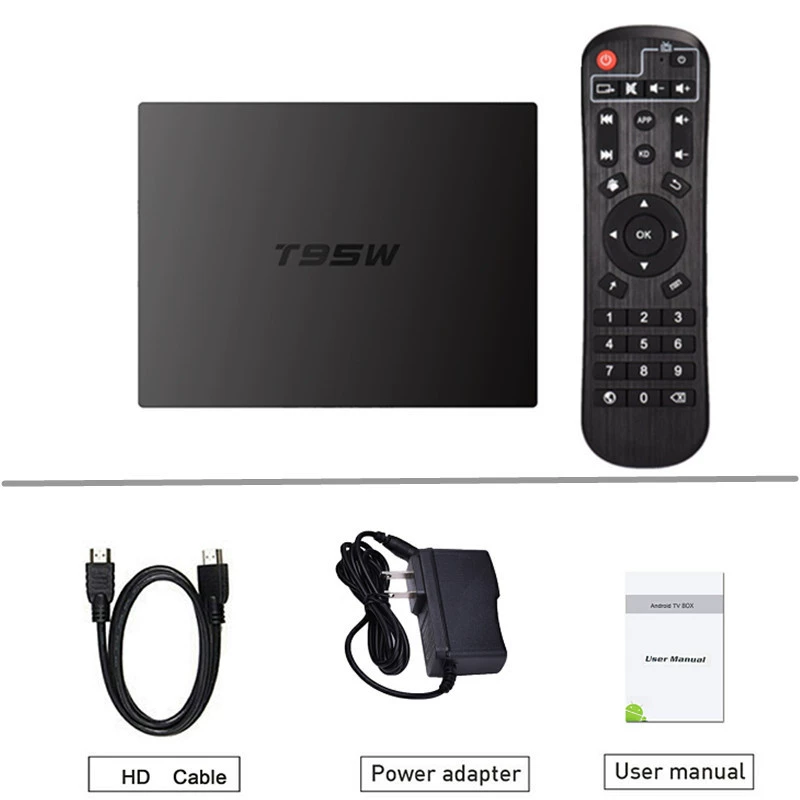 T95W приставка медиаплеер HD Android 11 S905W2 двухдиапазонный Wi‑Fi Bluetooth 5.0 TV‑box