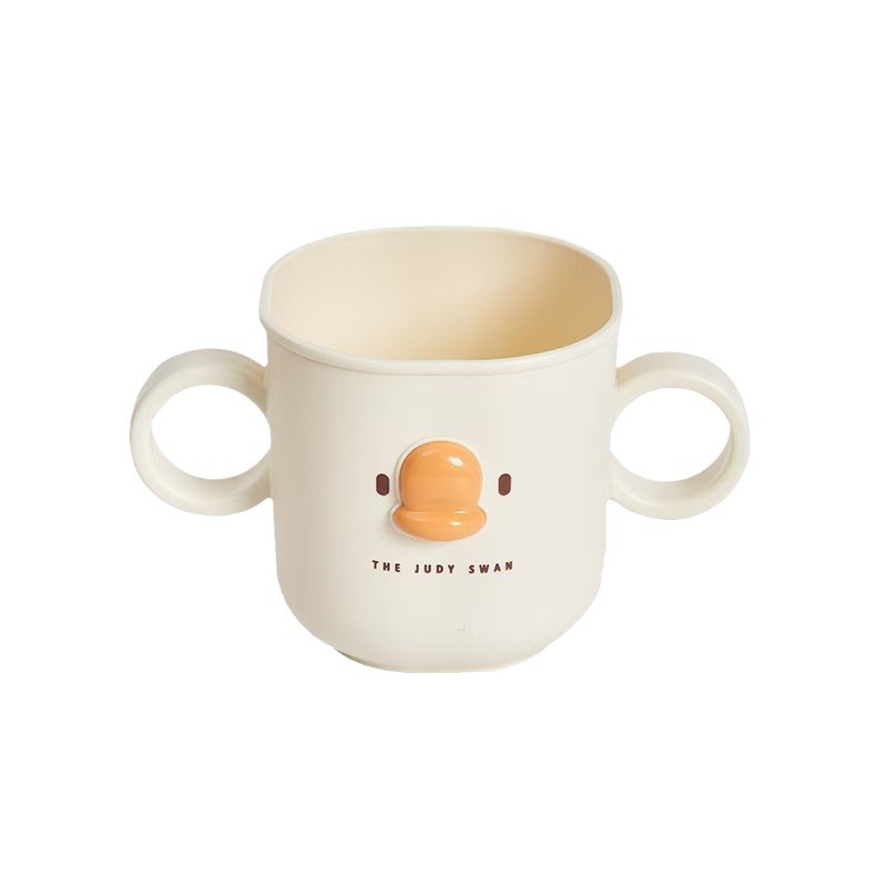Cute Childrens Cartoon Toothbrush Cup With Handle For Home_voghion.com