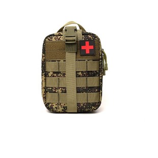 Wholesale Mountaineering Red Cross Medical Kit Accessories Waist Bag Camouflage Multifunctional Outdoor Survival Kit Wholesale