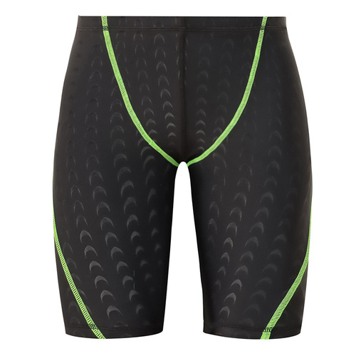 Bubble boys' five-point swimming trunks quick-drying imitation shark pattern big children's swimwear professional sports training boys' swimsuit
