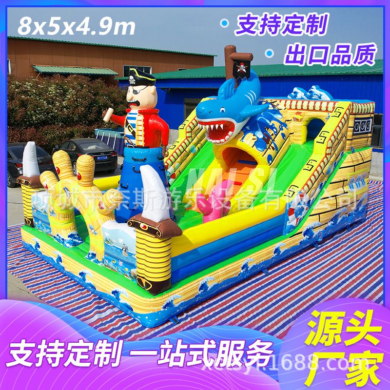 Fabricantes de equipos de juegos nuevos niños al aire libre inflables cama de salto grande al aire libre deslizante inflables castillo