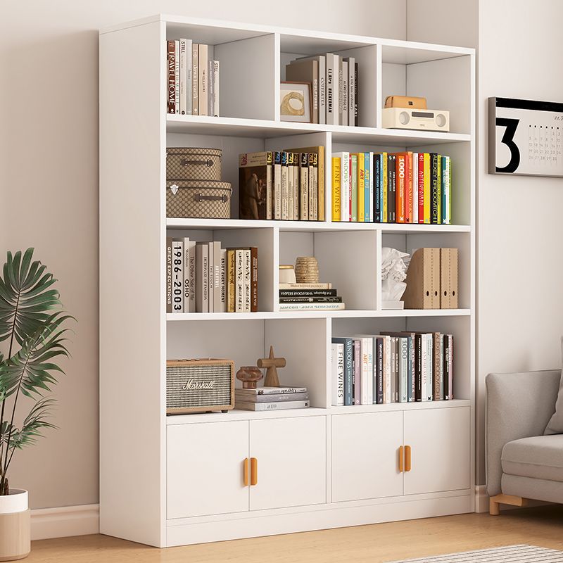 Bookshelf Rack Floor-Standing Home Storage Cabinet Living Room Bedroom Wall Storage Cabinet Book Cabinet Integrated Whole Wall Bookcase