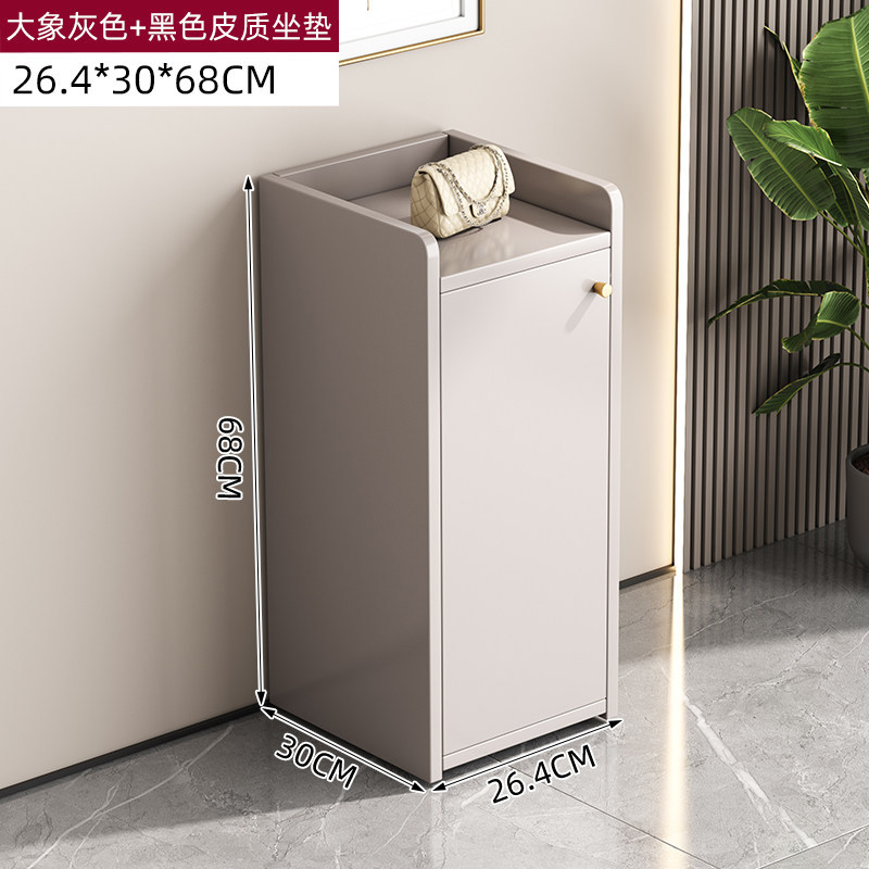 Taburete de cambio de zapatos para almacenar un portaje de zapatos de lujo ligero para el hogar, taburete de cambio de zapatos para el hogar