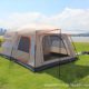 Factory wholesale outdoor canopy tent two rooms one hall 5-8 people 8-12 people sunscreen rainproof camping tent